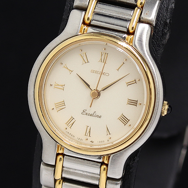 1円～【稼働】セイコー SEIKO エクセリーヌ 1221-5410