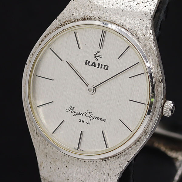 RADO 自動巻き ロイヤル エレガンス 希少 腕時計 メンズ Yahoo!オークション -「rado ロイヤルエレガンス」の落札相場