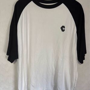 CRONOS クロノス ラグラン カットソー Tシャツ tee XLサイズ ホワイト ブラック