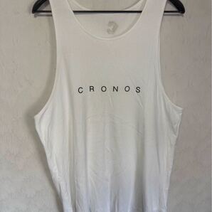 CRONOS クロノス タンクトップ ホワイト 白 Lサイズ