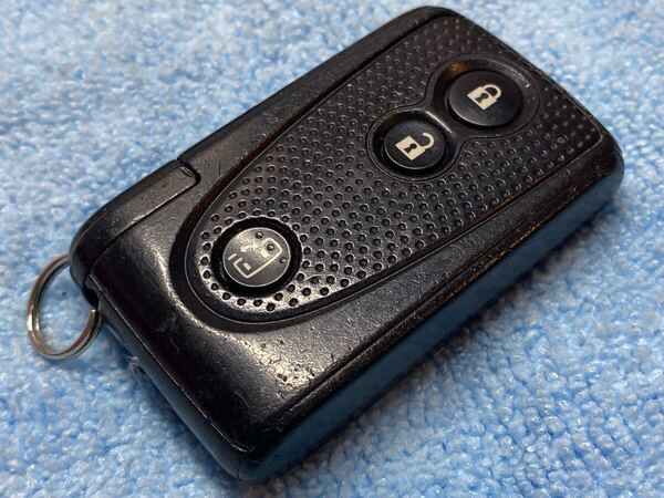 送料無料 ダイハツ タント 純正 スマートキー 3ボタン 刻印007YUUL0791 タントカスタム 後期モデル L375S L385S 等 キーレス 匿名配送
