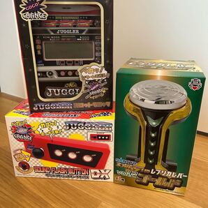 ジャグラー シリーズ2点 SANKYO レプリカレバーvol.2ゴールド セット