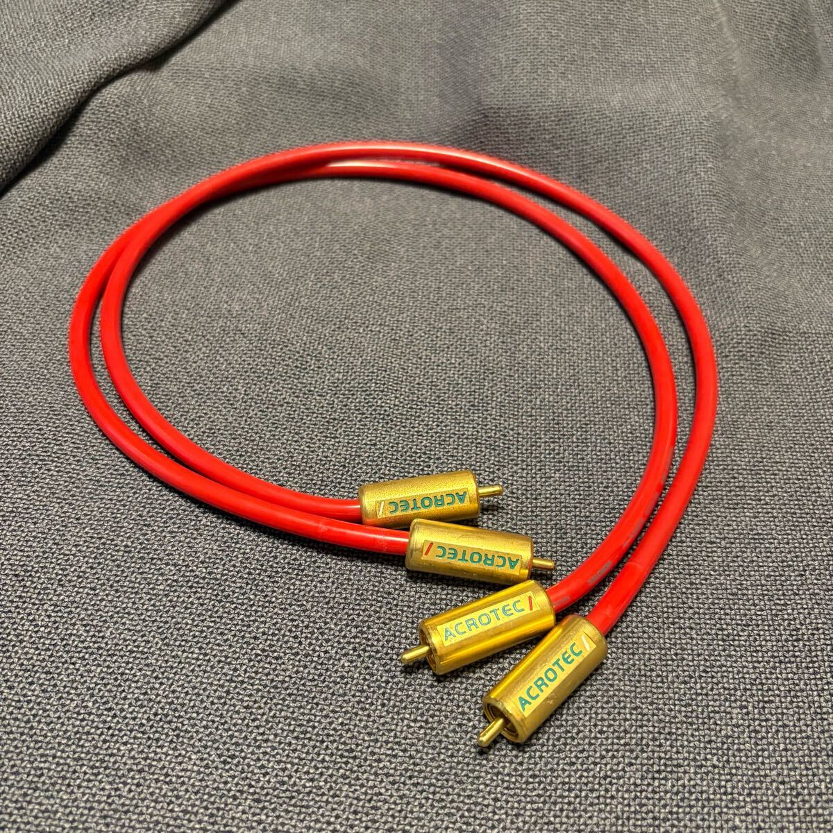 ACROTEC アクロテック6N-A2020 RCAケーブルペア/1m SET1