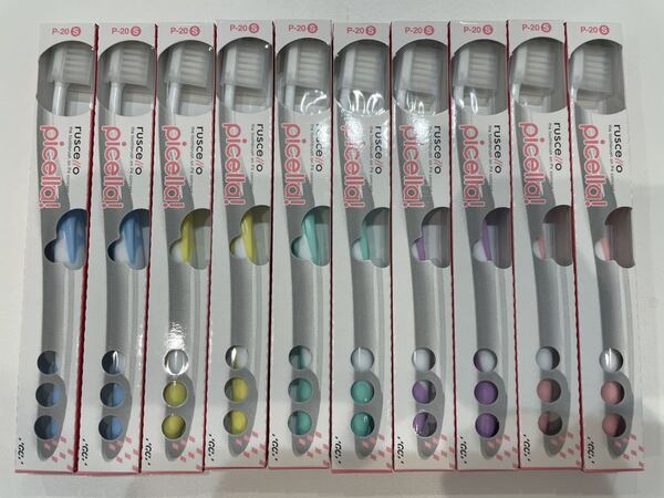 ジーシー ルシェロ 歯ブラシ P-20S ピセラ(やわらかめ)10本セット