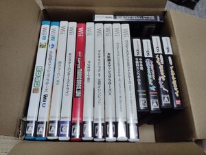 WiiU/Wii/DSまとめ15本 星のカービィ/スーパーマリオ/ピクミン3/モンハン/マリオカート/大乱闘スマブラ/ワンピース/ソニック/たまごっち
