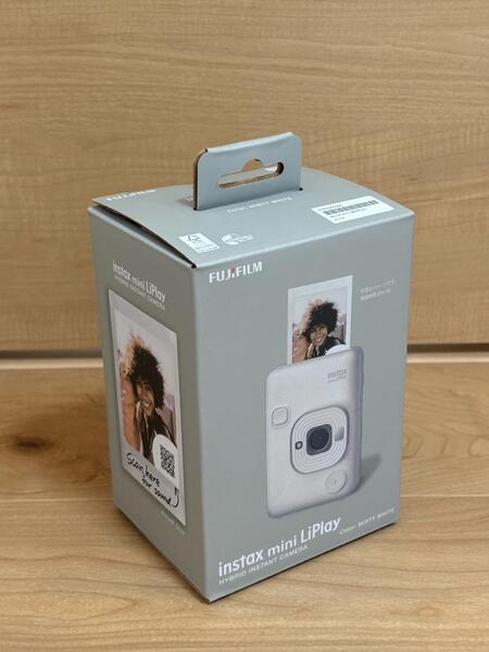 【新品】富士フイルム チェキ instax mini LiPlay ホワイト