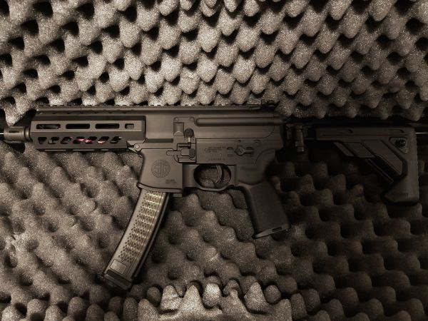 SIG AIR PROFORCE MPX G&G トリガースイッチ 電動ガン 箱 説明書付き