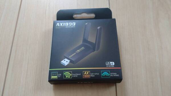 FENVI AX1800 WiFi6 USB3.0アダプター 2.4G/5Ghz Win10/11 無線LAN a2