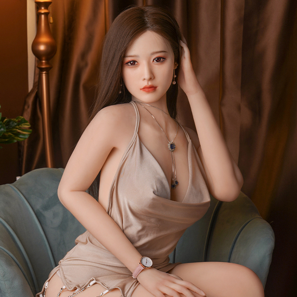 限定 等身大 リアルドール カスタム ヘッド 軟質シリコン製 口可動 髪毛 睫毛 モヘア植毛 職人メイク済 M16ボルト s3143