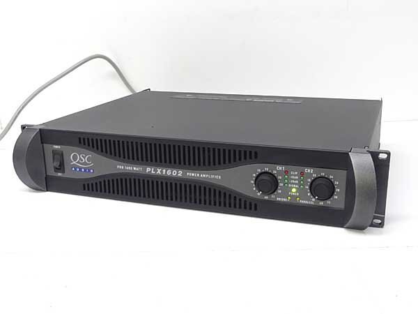 QSC PLX1202 パワーアンプ 本体 Yahoo!オークション -「qsc plx」の落札相場・落札価格