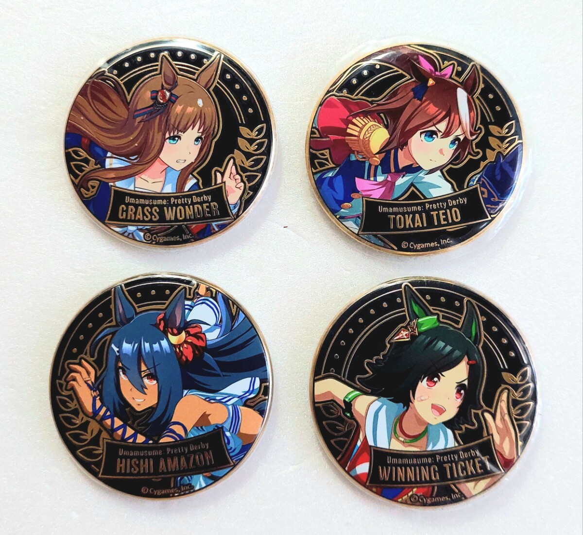 ウマ娘　プリティーダービー　ゲーマーズ会場限定　グラスワンダー　缶バッジ　レア ウマ娘プリティーダービー グラスワンダー ゴールドシップ 缶