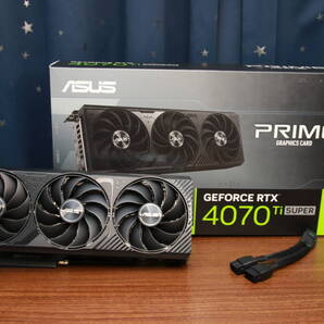 【動作OK・付属品完品】ASUS PRIME GeForce RTX4070Ti Super 16GB GDDR6X OC Edition【送料無料】