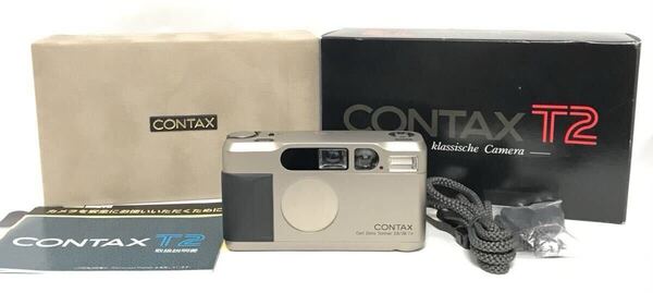 コンタックス CONTAX T2 Carl Zeiss Sonnar T* 38mm F2.8 元箱付き #9332YAA1313JN13MM