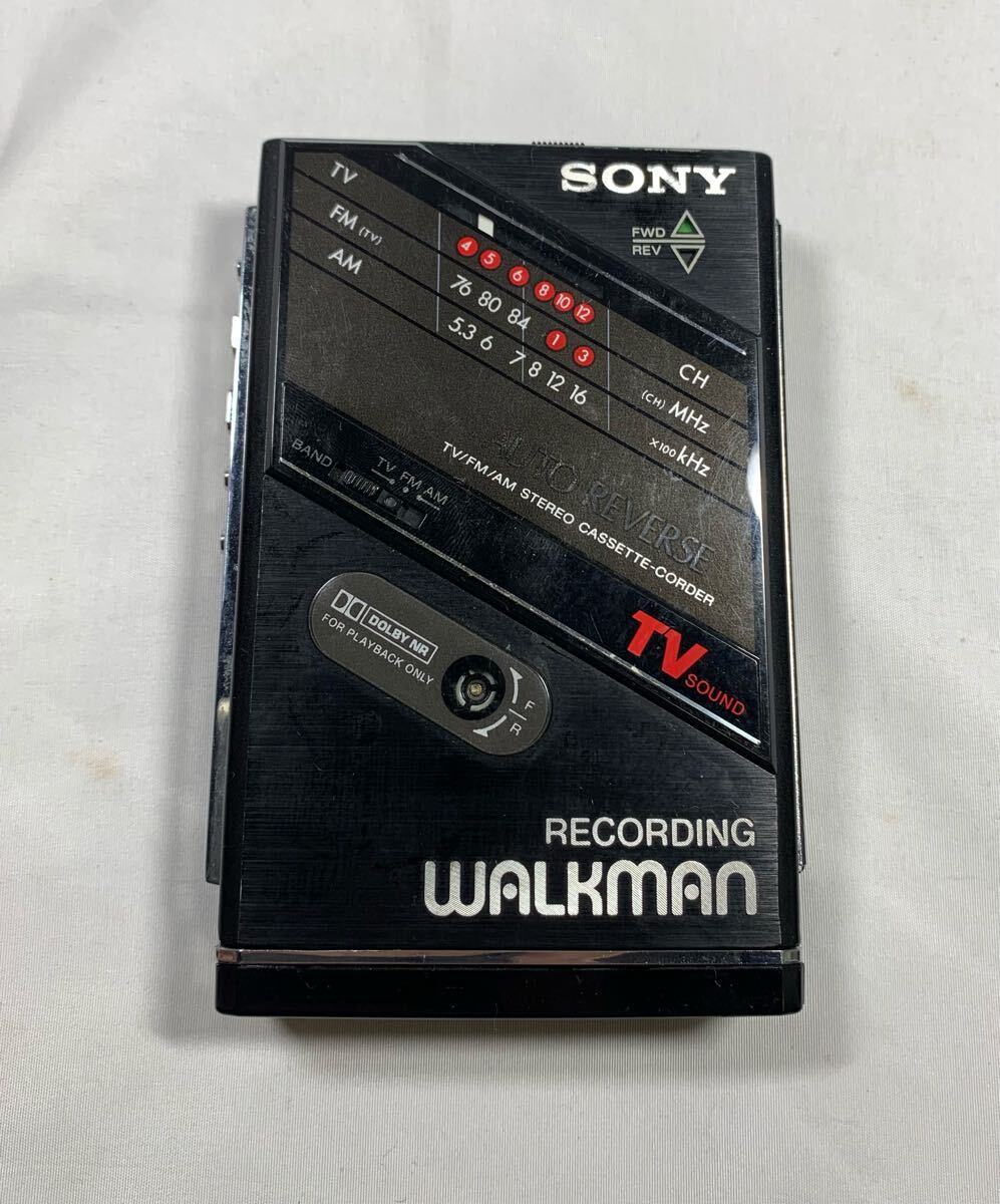 美品][美音][整備品] SONY ウォークマン WM-F202 電池ポックス