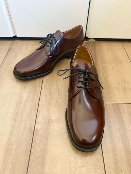 【極美品】【未使級】REGAL リーガル プレーントゥ 24.5cm