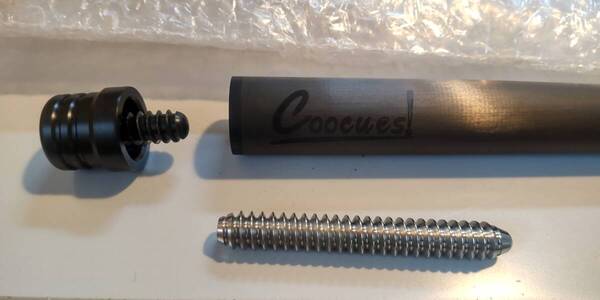 カーボンファイバーシャフト12.4mm-21.4mm-737mm、3-8x10 Joint 新品