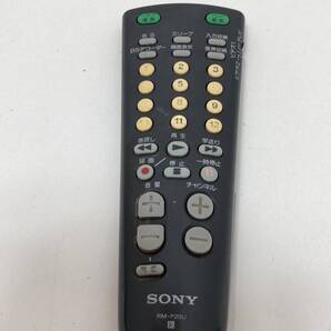 【ソニー 純正 リモコン 13K10】動作保証 即日発送 RM-P20U マルチ テレビ ビデオ BSチューナー TV VIDEO VHS VTR BSデコーダー 各社共通