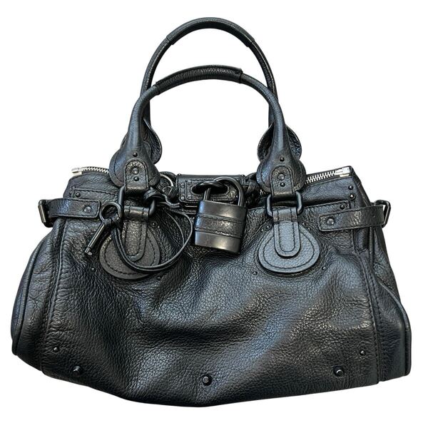 Chloe クロエ ヴィンテージ パディントン パドロック ハンドバッグ vintage paddington hand bag pad 南京錠 鍵