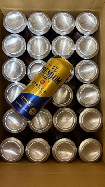 サントリー プレミアム モルツ500ml×24本 25年7月