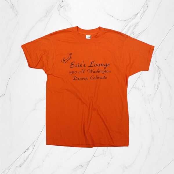古着 80s USA製 SCREEN STARS T-Shirts Orange Tシャツ シングルステッチ 半袖 【Vintage】