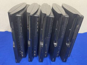 1円スタート ジャンク PS3 プレイステーション3 薄型 本体 CECH-2000番代 5台 通電、映像・音声出力確認済み K