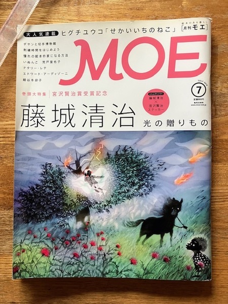 MOE 月刊モエ 2015年7月号 藤城清治 光の贈りもの