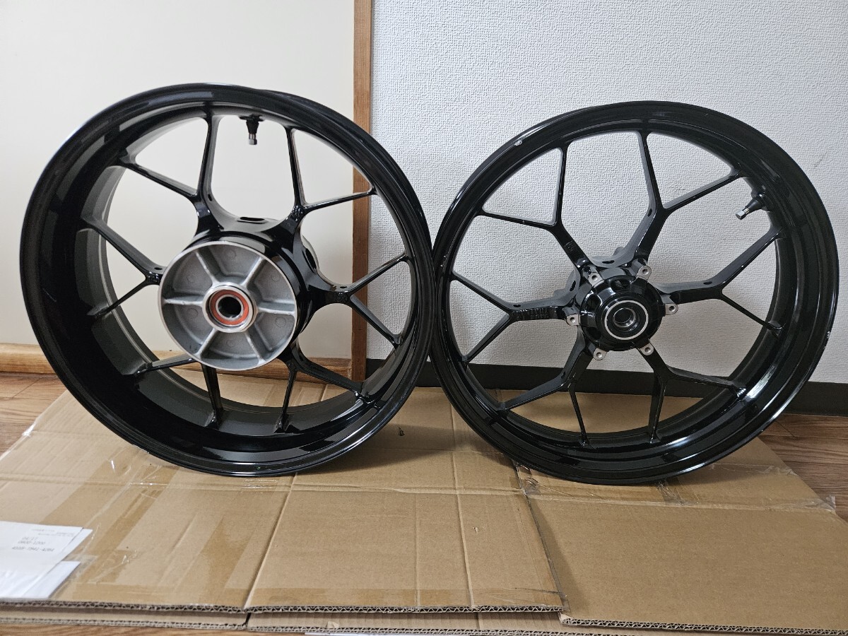 ジャンク CBR600RR pc40 フロントホイール Yahoo!オークション -「cbr600rr pc40 ホイール」の落札相場・落札価格