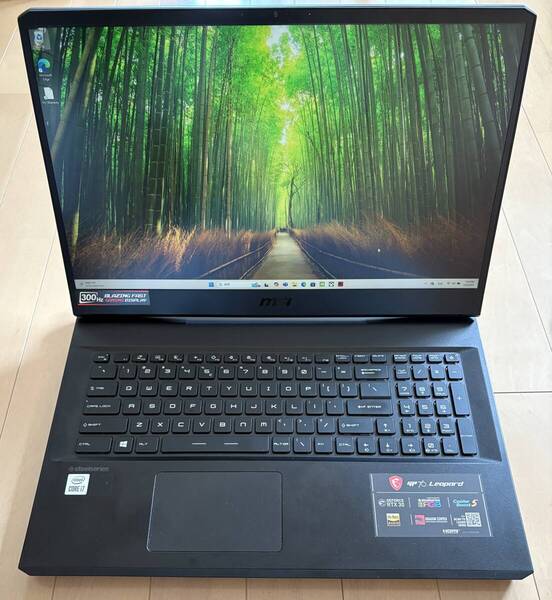 MSI GP76 Leopard 10UG i7 2.3GHz 32GB 1TB RTX3070 FHD 300Hz Win 11 Pro