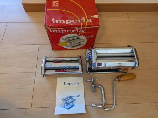 ★中古★Imperia 手動 パスタマシン イタリア製 ※長期保管※