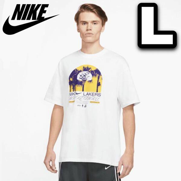 NIKE ナイキ NBA レイカーズ Tシャツ Lサイズ DR6300 ロサンゼルス 八村塁 レブロン AD アンソニーデイビス バスケ