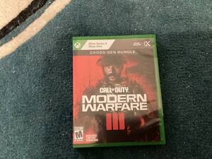 Modern Warfare III Xbox series X and One 海外 即決