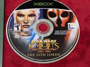 Star Wars Knights of the Old Republic 2 II Sith Lords (Microsoft Xbox) Complete 海外 即決
