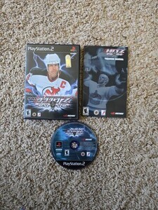 PS2 NHL Hitz 2002 (Sony Playstation 2) COMPLETE Black Label MINT CONDITION 海外 即決
