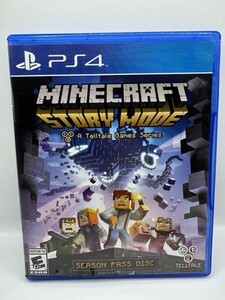 Minecraft Story Mode Season Pass PS4 PlayStation 4 Complete Tested Authentic 海外 即決