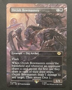 Orcish Bowmasters (Borderless) Universes Beyond: The Lord of the Rings- MTG 海外 即決