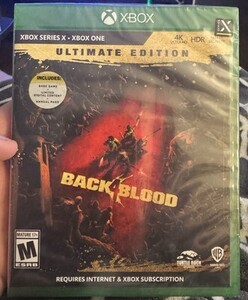 Back 4 Blood ULTIMATE EDITION Xbox Series X, One - New & Sealed! 海外 即決