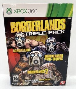 Borderlands Triple Pack - Xbox 360 海外 即決