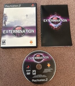 Extermination PS2 (Sony PlayStation 2, 2001) CIB Complete Black Label TESTED 海外 即決
