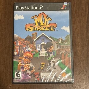 My Street (Sony PlayStation 2, 2003) black label new/- sealed (ps2) 海外 即決