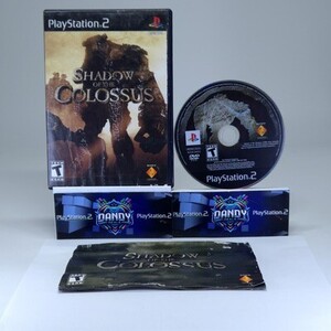 Shadow of the Colossus PS2 Black Label - CIB W/ Manual - PlayStation 2 海外 即決