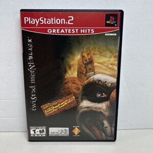 Twisted Metal Black Online PlayStation 2 PS2 Greatest Hits Complete Bonus Disc! 海外 即決
