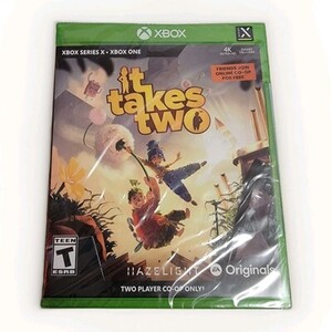 It Takes Two Xbox Series X XBox One Two Player Co-Op Sealed New 海外 即決