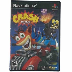 Crash Tag Team Racing PS2 PlayStation 2 Black Label 2005 Complete CIB Tested 海外 即決