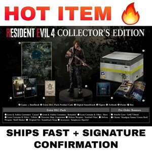 Resident Evil 4 Collector's Edition - PlayStation 5 Order CONFIRMED! 海外 即決