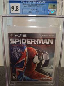 Spider-Man Shattered Dimensions Brand New Graded CGC 9.8 A++ PS3 RARE 海外 即決