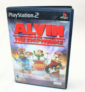 Alvin and the Chipmunks PlayStation 2 PS2 Complete w/Manual CIB Tested Works 海外 即決