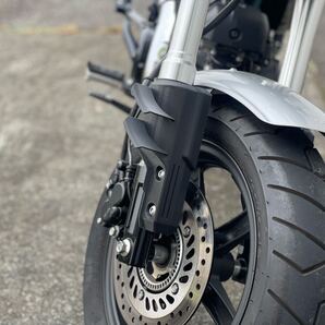ダックス125 ウィングレット付フロントフォークカバー