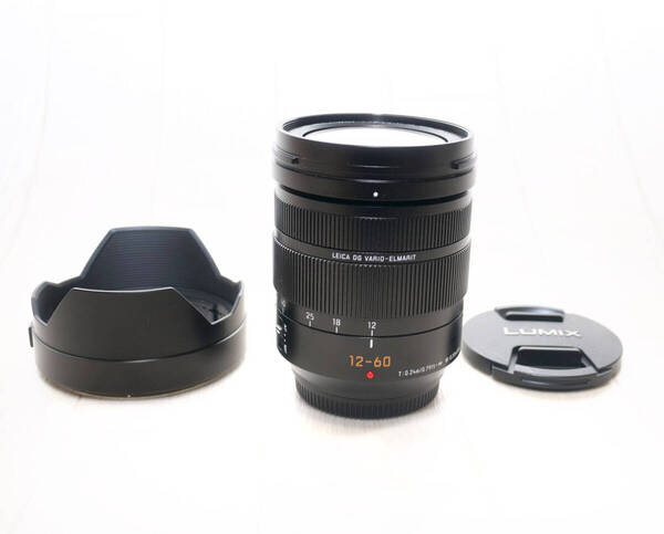 美品◆Panasonic パナソニック LUMIX LEICA DG VARIO-ELMARIT 12-60mm F2.8-4.0 ASPH./POWER O.I.S. H-ES12060