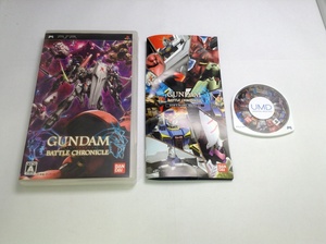 中古A★ガンダム バトルクロニクル★PSPソフト