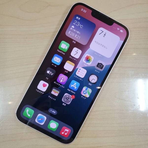 美品!Apple iPhone13 128GB ピンク MLNE3J/A SIMフリー 送料込 即決!!
